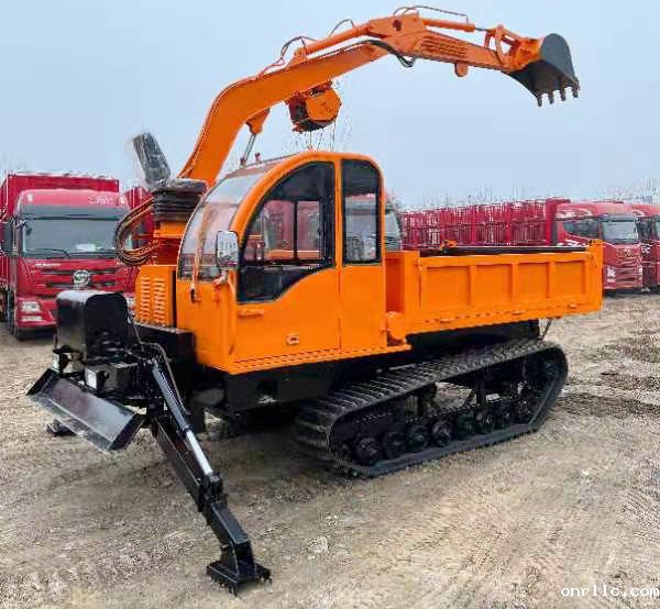 履带式随车挖